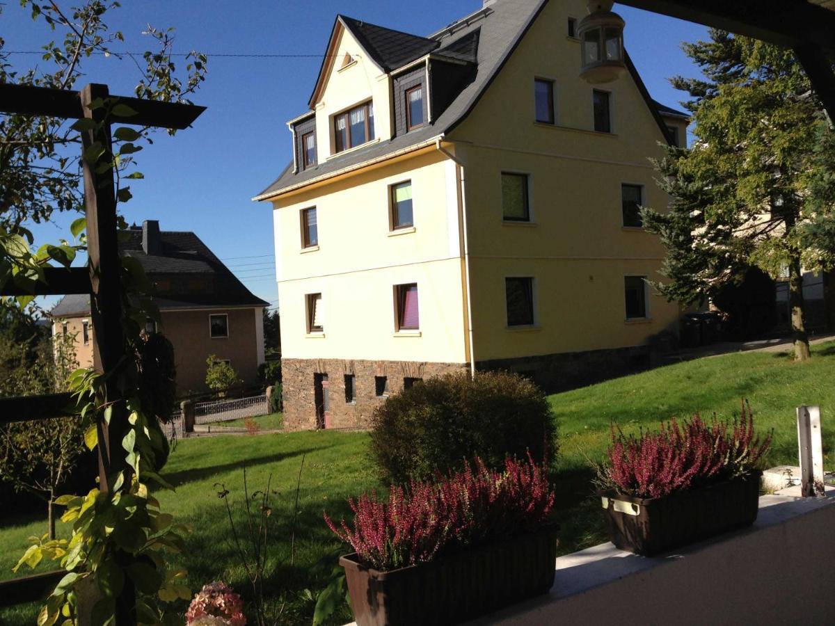 Apartament Am Balkon Des Erzgebirges Bernsbach Zewnętrze zdjęcie